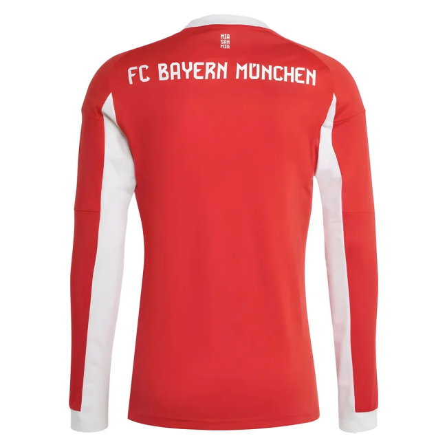 2025-2026 Bayern Munich Long Sleeve Home Shirt (Olise 17)-SoccerKits Hub | Buy Soccer Jerseys Online
